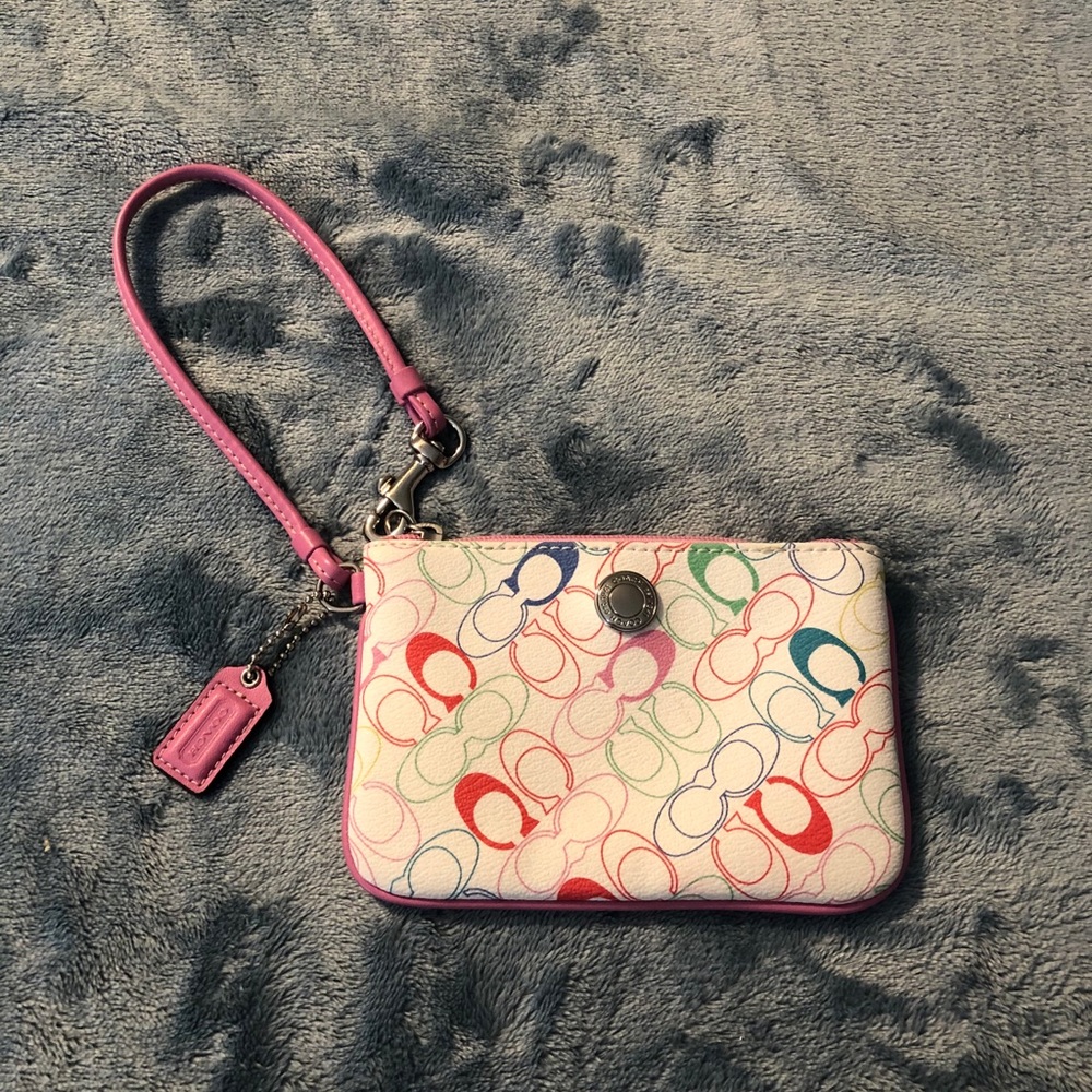 Coach wristlet